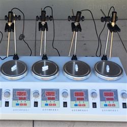 HJ-6B双数显恒温多头磁力加热搅拌器